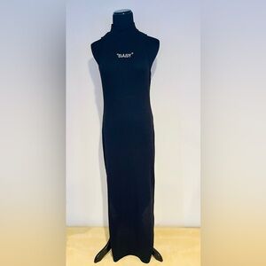 SHEIN Black Sleeveless Maxi Dress